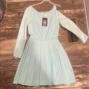 Aqua Fit & Flare Dress
